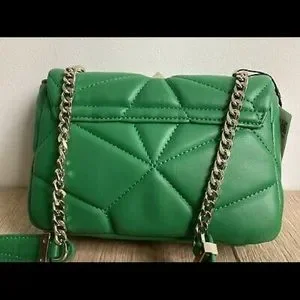 ☆JEDREFEB5☆ Puzzle Padded Chain Bag 2 Colors New Zara Mini Snake Print Chain Strap Shoulder Bag Purse